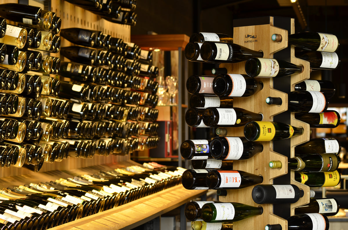 Pupitre Collection | 96 bouteilles sur pied